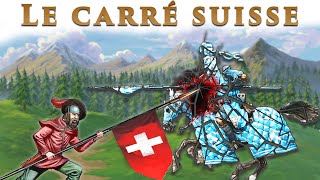 Comment les paysans suisses ont fait tomber les chevaliers  Le carré suisse [upl. by Esinyl538]