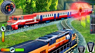 Train Racing Games 3D 2 Player New Train Unlock  Railway Station Train  Android GamePlay 5 [upl. by Nivej184]