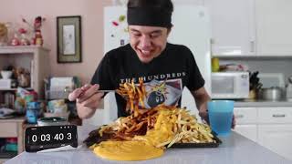 Matt Stonie Epic Chili Cheese Fries 10120 Calories [upl. by Gnud]