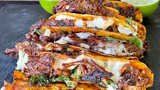 BIRRIA TACOS  With Chuck Roast birria tacos bbq [upl. by Markowitz]