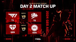 GES ASIA VALORANT TOURNAMENT DAY 2 [upl. by Anayit]