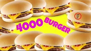 MCDONALDS PRANK  4000 CHEESEBURGER BESTELLT  AUTOSCHEIBE GESCHROTTET [upl. by Katy]