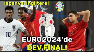 EURO2024 DEV FİNAL İSPANYA İNGİLTERE [upl. by Auqinimod437]