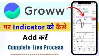 How To Add Indicator In Groww Groww Indicators [upl. by Tsiuqram]