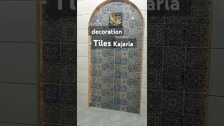 Decoration tiles kajariatrending tilespro ytshorts tileshopepizode selfcare [upl. by Leugimesoj]