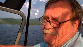 Fishing First Connecticut Lake Pittsburg NH [upl. by Anerev]