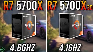 R7 5700X vs R7 5700X3D  RTX 4070  Tested in 2024 [upl. by Savanna714]