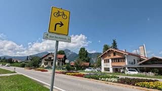 Bayerisch Gmain to Großgmain crossing the border  Germany  Austria [upl. by Sylvanus]