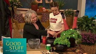 Bewitching Halloween DIY decor  The Good Stuff with Mary Berg [upl. by Niddala]