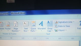 Complete Text option in insert Tab  Text box quick part word art  drop cap sing line Ms word [upl. by Damali]