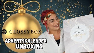 Glossybox Adventskalender 2023 Unboxing  Adventskalender 2023 Unboxing l Elanhelo [upl. by Ignatia]