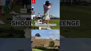 HOW CLOSE DO YOU THINK MY BALL SPEED IS COMPARED TO BRYSON DECHAMBEAUS GOLF [upl. by Ameehs]