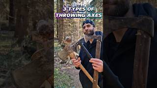 3 TYPES Of Throwing Axes [upl. by Reginauld856]