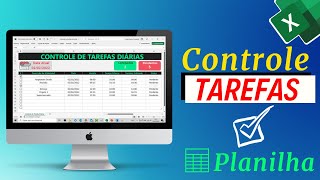 Como Fazer Sua Planilha de Atividade Diária no Excel  Completo [upl. by Sicular]