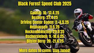 Black Forest Speed ClubProgramm 2025 [upl. by Yeleek]