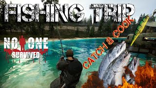 No One Survived Gameplay  Lets GO On A FISHING TRIP To Learn How To FISH  S2 Ep13 [upl. by Azzil]