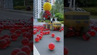 Here comes the decompressed video of a loader transporting glass balls Douyin Assistant Popular Co [upl. by Carter]