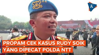 Propam Polri Asistensi Kasus Pemecatan Ipda Rudy Soik yang Bongkar Mafia BBM [upl. by Bascomb]