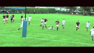 Massive School Rugby Hit [upl. by Yrohcaz]