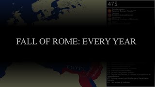 Tetrarchy and the Fall of Rome Every Year [upl. by Etteoj894]