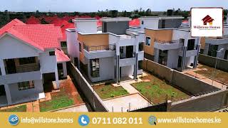 INSIDE A 4BEDROOM MAISONETTE MAISONETTE BY WILLSTONE HOMES ALONG KENYATTA ROAD [upl. by Finegan]