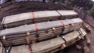 Chainsaw Milling a Blue Stained Pine [upl. by Elatnahc]