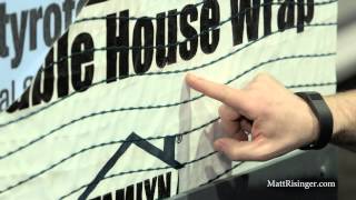 IBS 2015  Drainable Housewrap  TamlynWrap [upl. by Motteo]