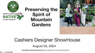 Preserving our Mountain Gardens [upl. by Zweig]