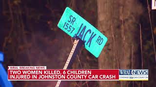 Two women killed and several children hurt in Johnston County crash [upl. by Eenaej]