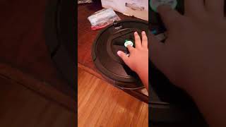 irobot roomba 770 mop feature [upl. by Trakas288]