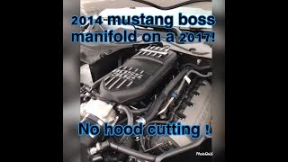 20152017 mustang boss 302 intake manifold [upl. by Eenaj]