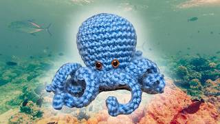 🐙 Teje un PULPO AMIGURUMI Adorable  Tutorial Fácil 💙 [upl. by Nnylsoj]