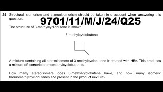 970111MJ24Q25  970111MayJune24Q25  9701 Paper 1 v1 Summer 2024 Q25 970111MJ2024Q25 [upl. by Agnola]