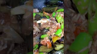 Crispy LIEMPO BINAGOONGAN Recipe  ASMR shorts [upl. by Monafo]