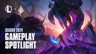 Season 2024 Gameplay Spotlight  League of Legends [upl. by Eelame218]