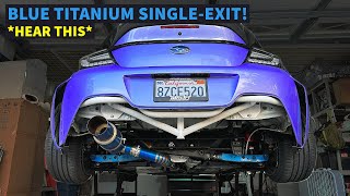 CRAZIEST 2022 Subaru BRZ Exhaust Ever [upl. by Dupre430]