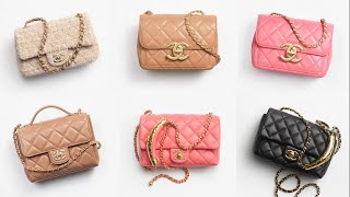 CHANEL FALLWINTER PRECOLLECTION 202425 ❤️ CHANEL MINI BAG [upl. by Nyllek]