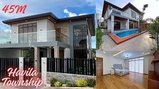 Modern Tropical House for sale in Havila Township Antipolo City near Ortigas avenue extension [upl. by Highams499]