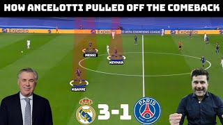 Tactical Analysis Real Madrid 31 PSG  Reals Stunning Comeback [upl. by Essilevi]