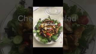 Chef Von’s Salad Bowls food hope hopecrew cooking foryou salad [upl. by Knight78]