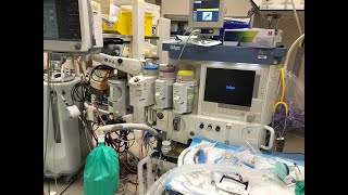 Using an anesthesia machine as an ICU ventilator Drager Apollo basic concepts [upl. by Sklar]