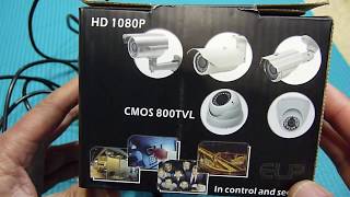 ELPUSB100W05MTDL36 USB20 Surveillance Camera Unboxing With Windows and Mac Software [upl. by Llevad]