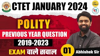 CTET 2024  Polity Special Class by Abhishek Sir [upl. by Hanah]