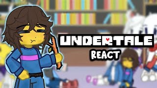 UNDERTALE react • gachalife2 undertale [upl. by Ilwain]