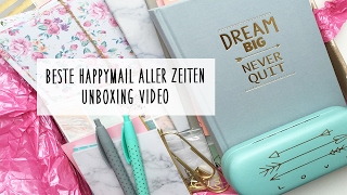 Beste Happymail aller Zeiten  Unboxing Video [upl. by Perr375]