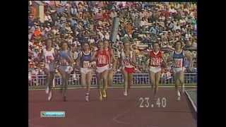 1980 Moscow Olympics womens 800m Final HDmpg [upl. by Atiuqes]