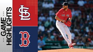 Cardinals vs Red Sox Game Highlights 51323  MLB Highlights [upl. by Airpal478]