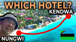 Hotels in Zanzibar Near the Beach Nungwi to Kendwa [upl. by Nnawaj]