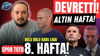 MANİPÜLASYON 8 Hafta Spor Toto Tahminleri  Atistics TV TuttoLig [upl. by Estelle]