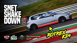 Honda Civic K24 Rotrex SNETTERTON  Trackday Footage 21042022  750mc Roadsports  Vlog 003 [upl. by Hays]